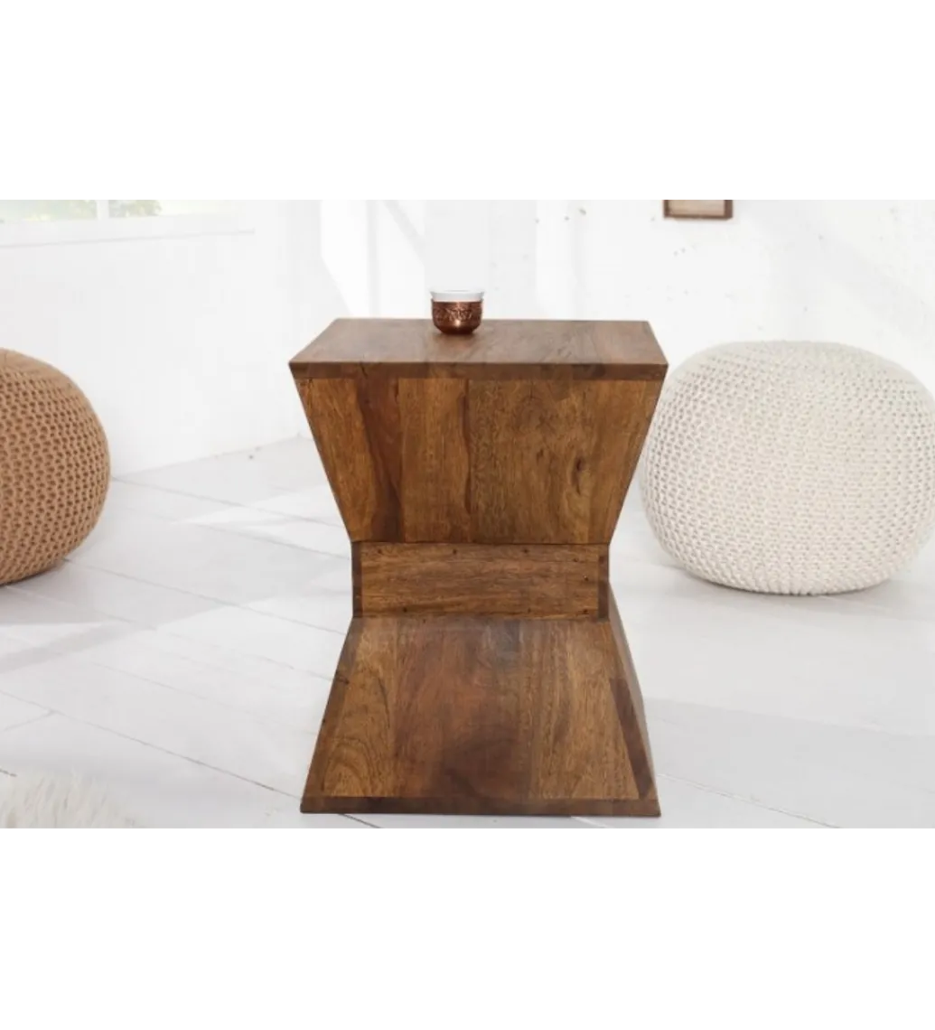 Stolik kawowy Pyramid drewno Sheesham naturalny*Invicta Interior Discount