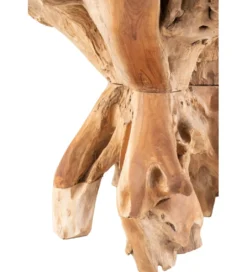 Stolik kawowy RAOUL 140 cm drewno teak naturalny*J-Line Clearance