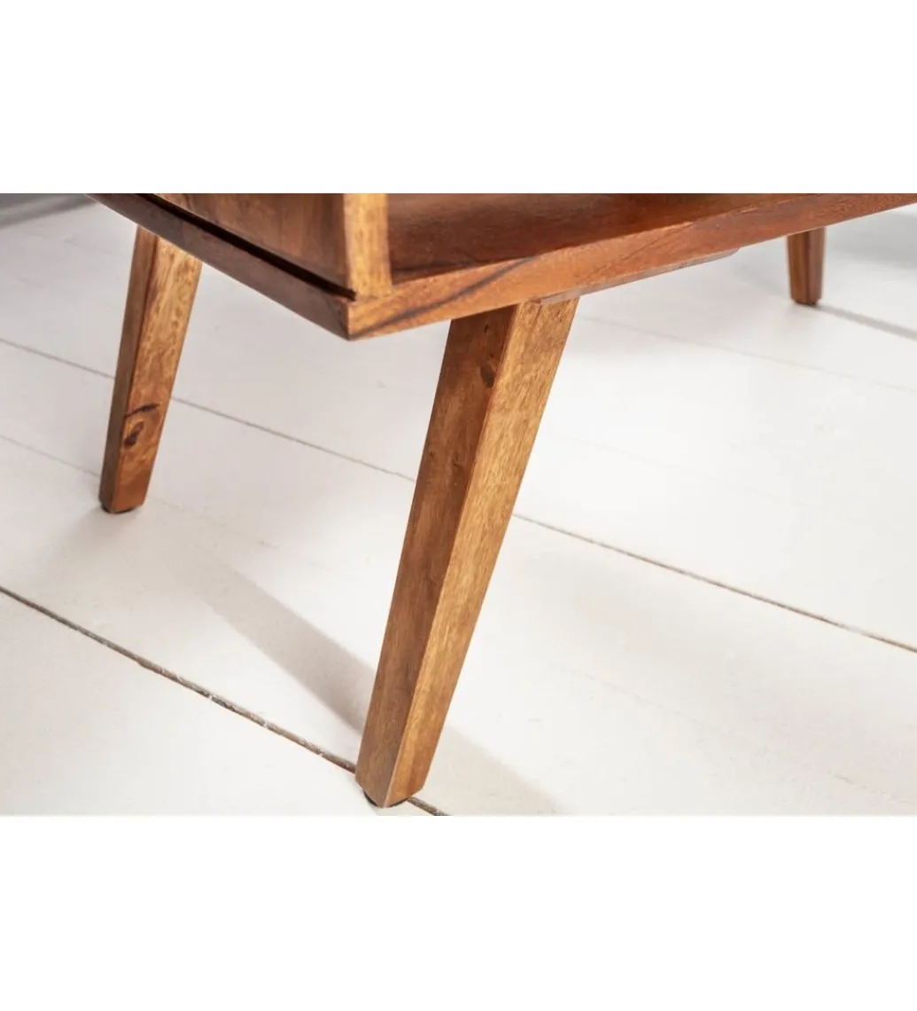 Stolik kawowy Retro 100 cm drewno Sheesham*Invicta Interior - przedsprzedaż Sale
