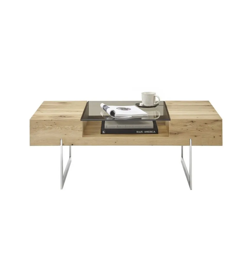 Stolik kawowy REWA 110 cm w optyce dąb sękaty*MCA Discount