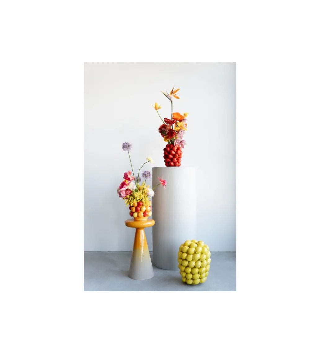Stolik kawowy RICI 30 cm pomarańczowy*KARE Best