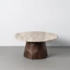 Stolik kawowy RUTANMO 90 cm drewno mango*Zona-Design Hot