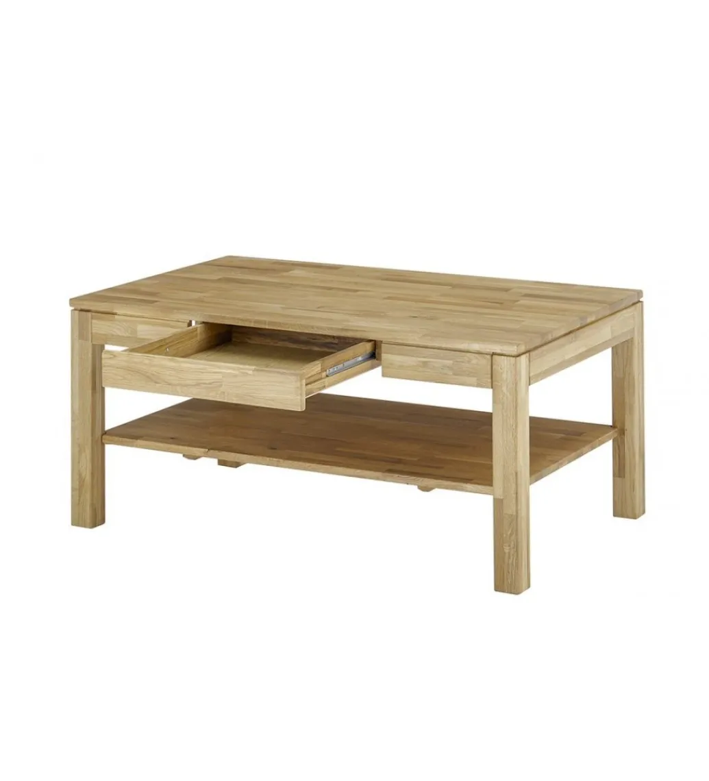 Stolik kawowy SALEM 115 cm dąb lity sękaty*MCA Sale