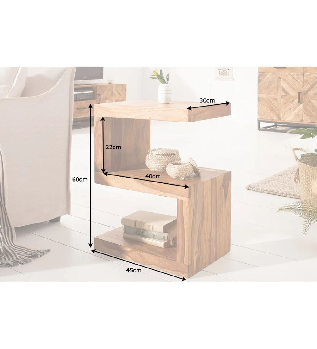 Stolik kawowy S 60 cm Sheesham*Invicta Interior New