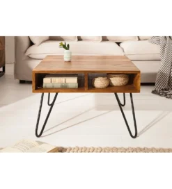 Stolik kawowy Scorpion 60 cm drewno Sheesham*Invicta Interior Sale