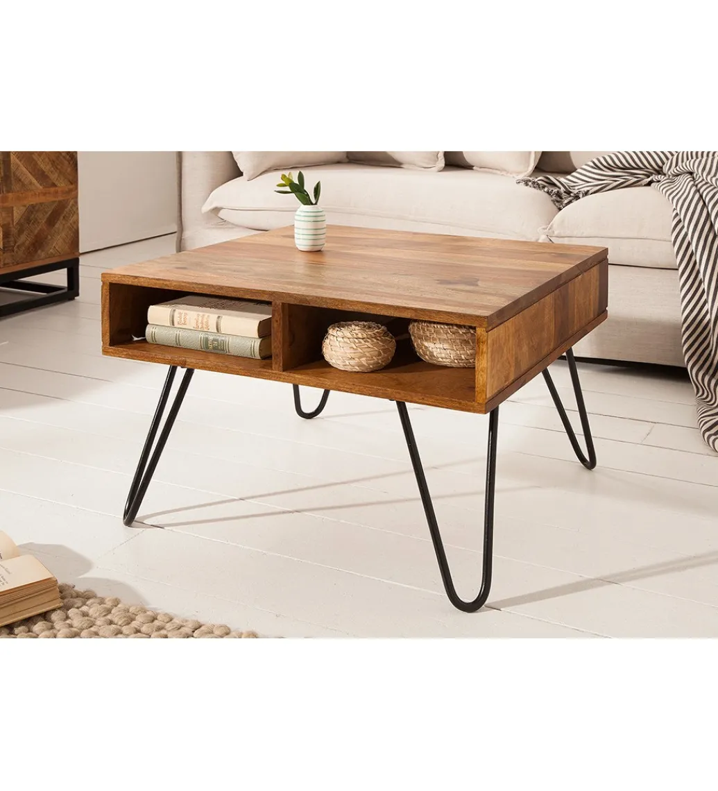 Stolik kawowy Scorpion 60 cm drewno Sheesham*Invicta Interior Sale