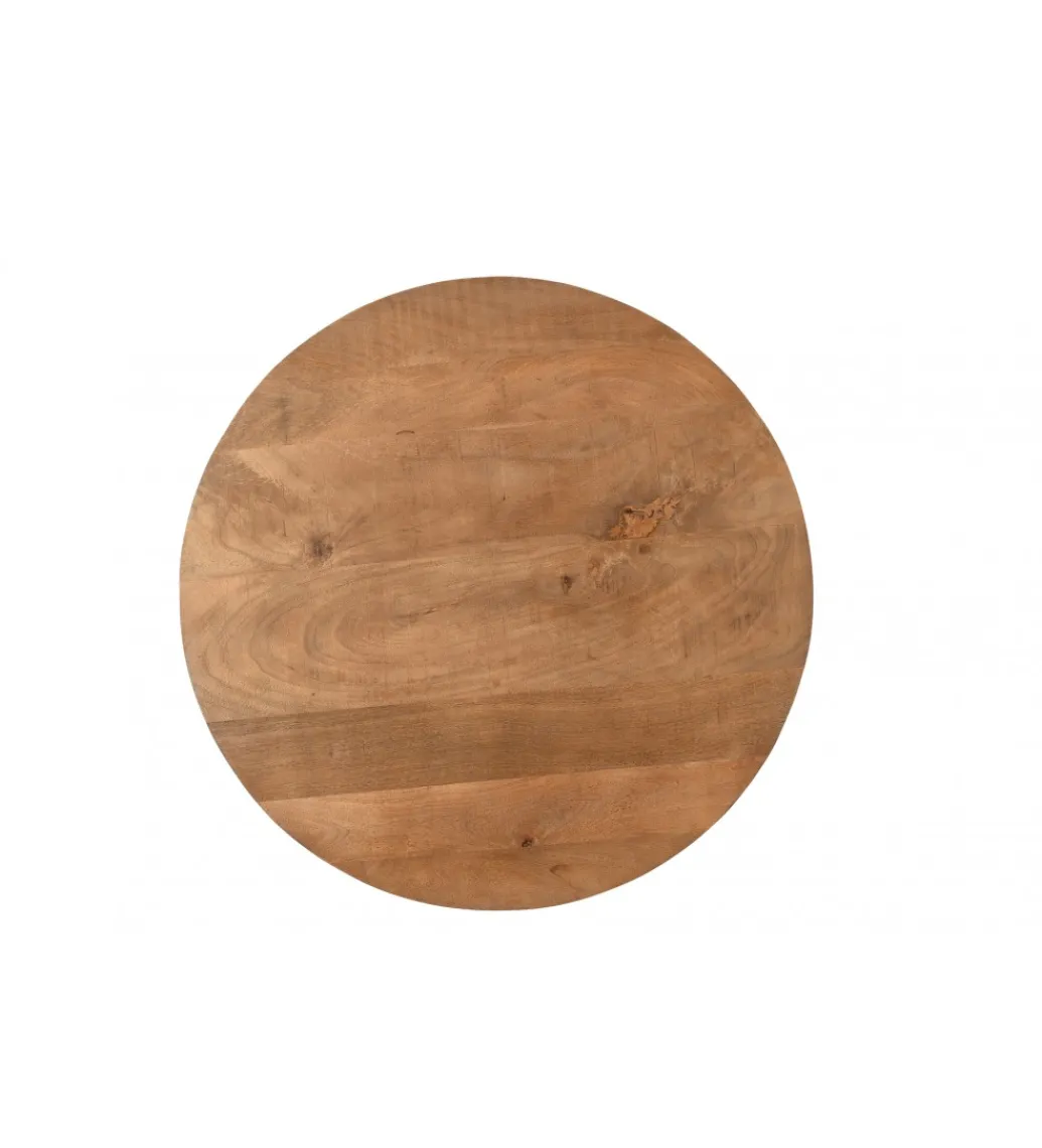 Stolik kawowy SELVETOR 50 cm drewno mango*LF-Design Discount