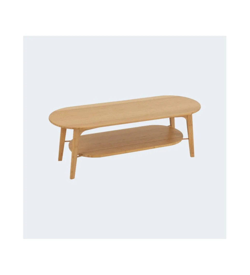 Stolik kawowy SQUAR 120 cm bambus*J-Line Best