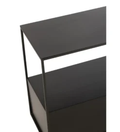 Stolik kawowy Square 57 cm czarny*J-Line Best