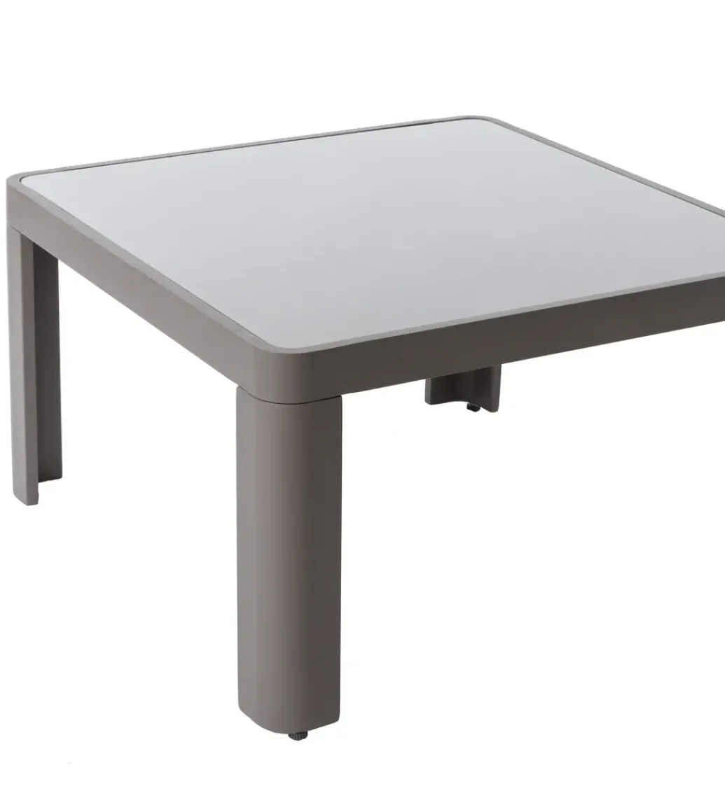 Stolik kawowy STELLA 70 cm szary*Zona-Design Outlet