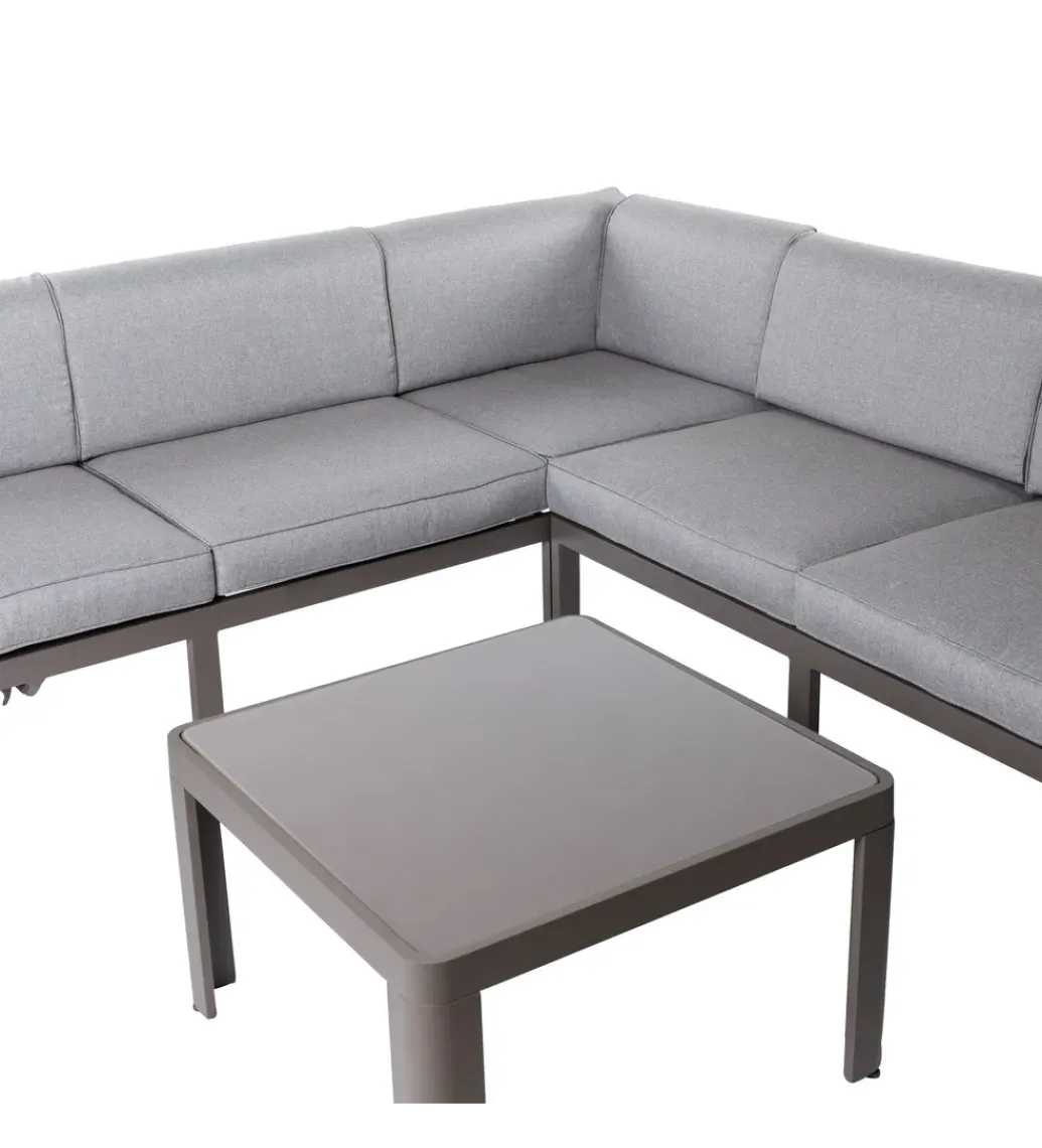 Stolik kawowy STELLA 70 cm szary*Zona-Design Outlet