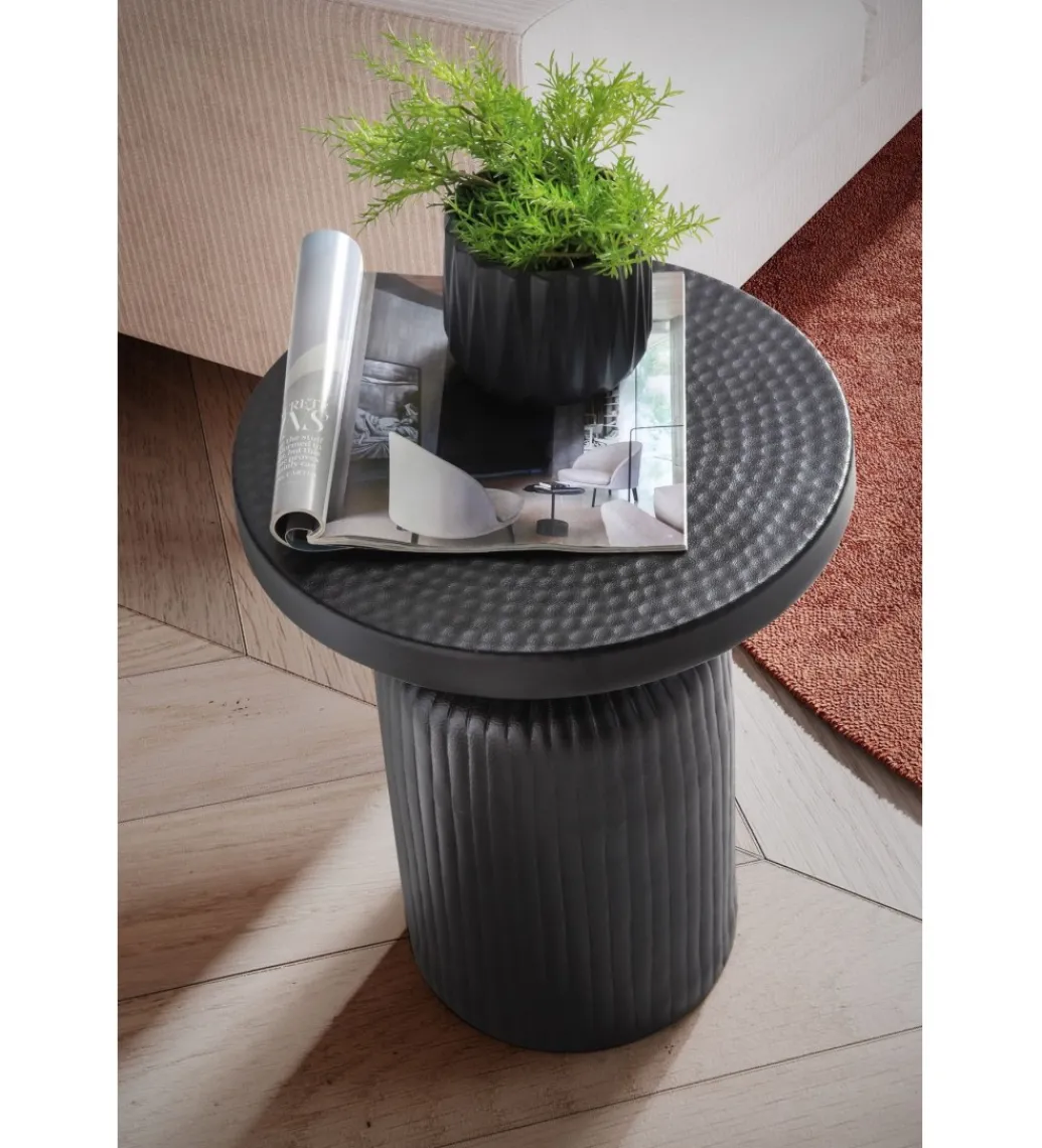 Stolik kawowy SUZAM 40 cm czarny*WOHNLING, GERMANY