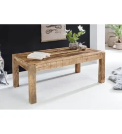 Stolik kawowy TALISA Craft110 cm drewno mango*WOHNLING, GERMANY Clearance