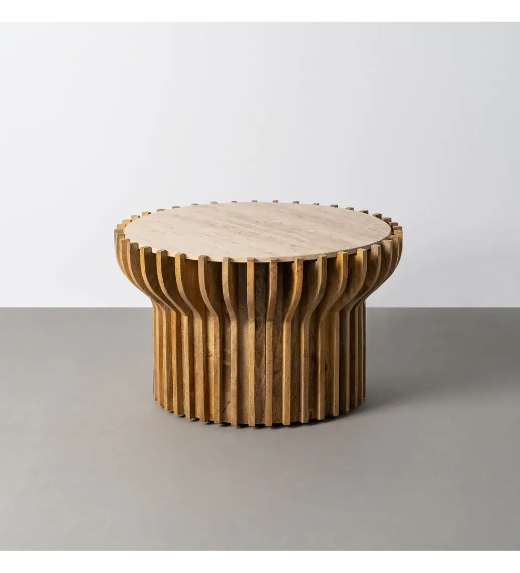 Stolik kawowy TEKALEMA 78 cm drewno mango*Zona-Design Best