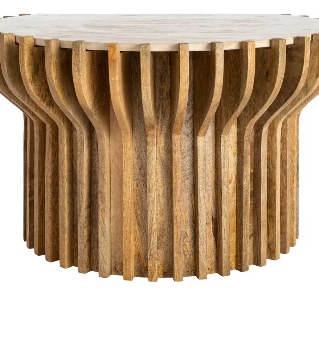 Stolik kawowy TEKALEMA 78 cm drewno mango*Zona-Design Best