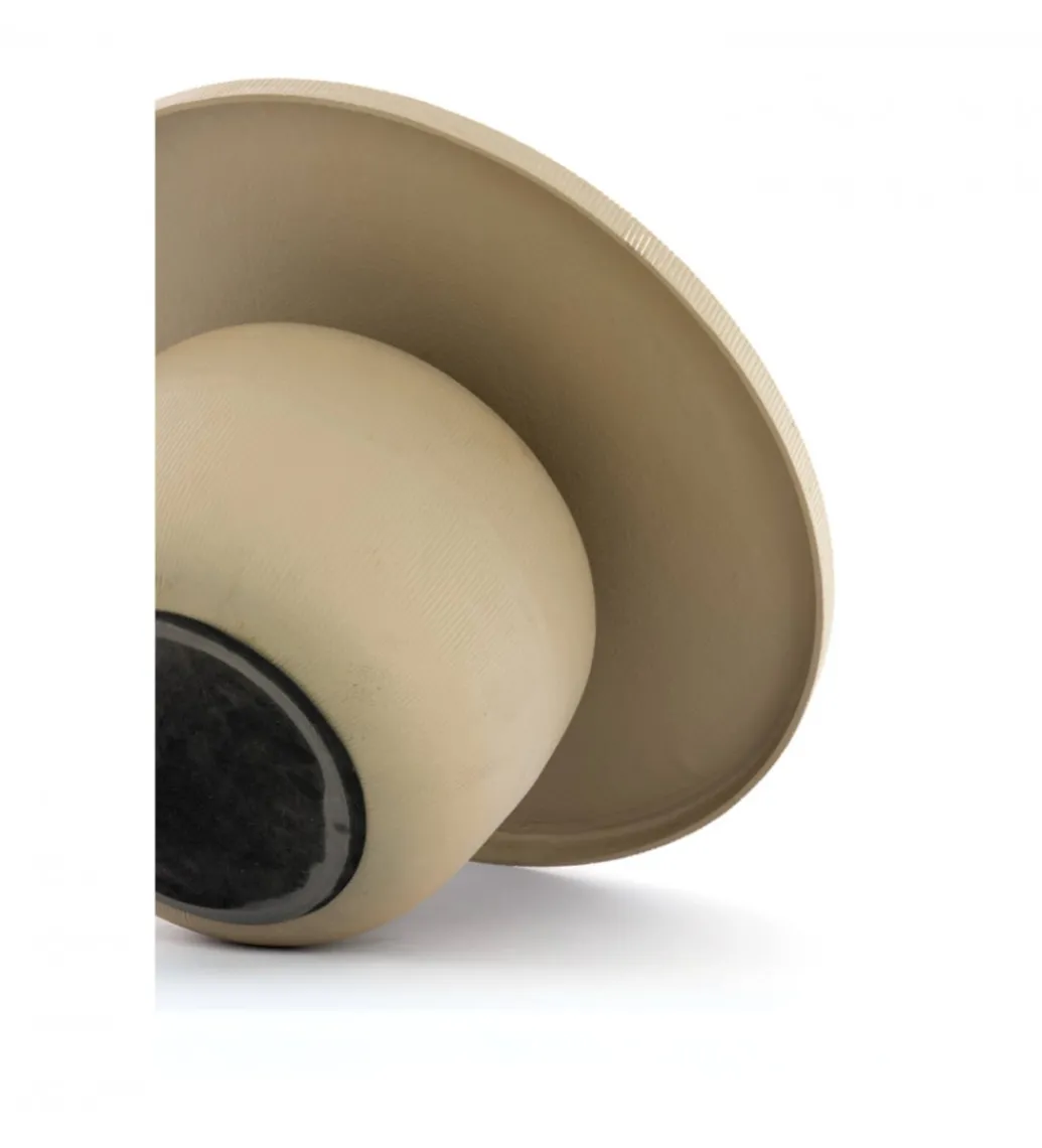 Stolik kawowy TIGRAN 75 cm piaskowy mat*L&L Discount