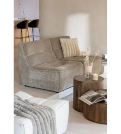 Stolik kawowy TOGO set 2 drewno mango brąz*J-Line Outlet