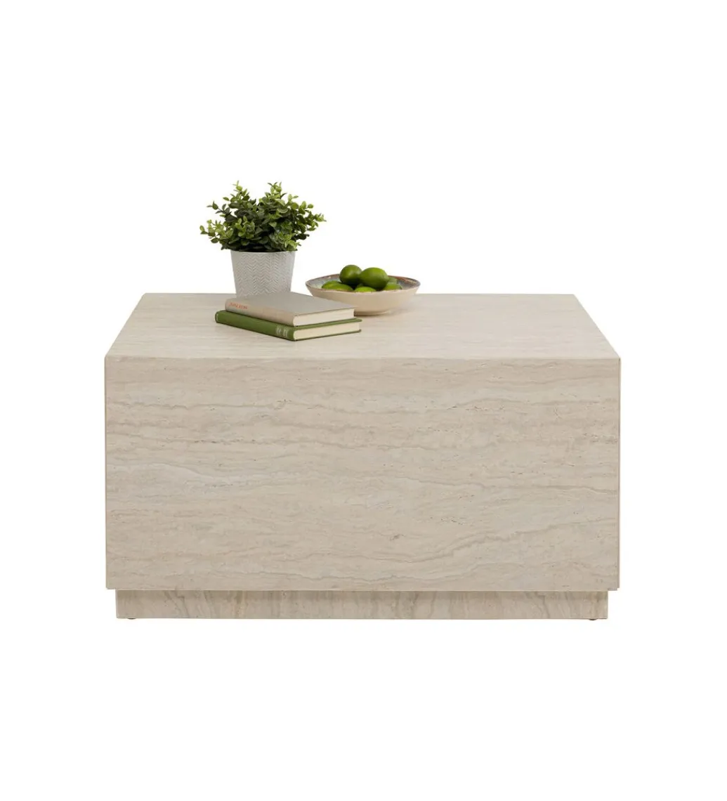 Stolik kawowy TRAVERTINO TRUNK 80 x 60 cm*KARE Best