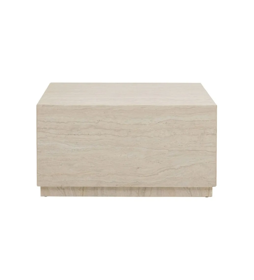 Stolik kawowy TRAVERTINO TRUNK 80 x 60 cm*KARE Best