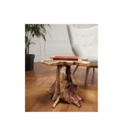 Stolik kawowy Tree 50 cm drewno teak*KARE Online