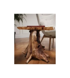 Stolik kawowy Tree 50 cm drewno teak*KARE Online