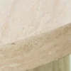 Stolik kawowy UDERMENTA 80 cm w optyce travertynu*Exclusivas New