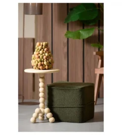Stolik kawowy VEGLIO 35 cm drewno mango*L&L Hot