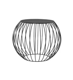 Stolik kawowy VENI 60 cm czarny*Kokoon Design Outlet