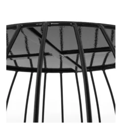 Stolik kawowy VENI 60 cm czarny*Kokoon Design Outlet
