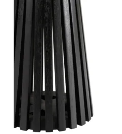 Stolik kawowy VINCENT 40 cm drewno mango czarny*J-Line Clearance