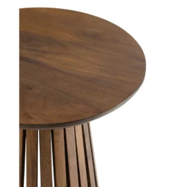 Stolik kawowy VINCENT 40 cm drewno mango brązowy*J-Line Hot