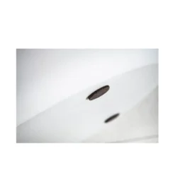 Stolik kawowy WHITE 60 cm biały z blatem z drewna Mango*Invicta Interior Discount