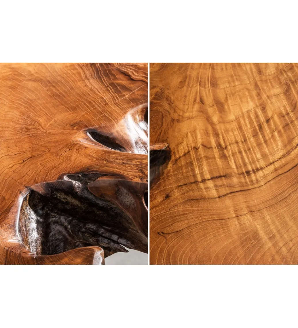 Stolik kawowy Wild drewno Teak*Invicta Interior Outlet