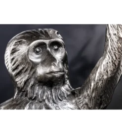 Stolik kawowy WILDLIFE MONKEY 55 cm srebrny*Invicta Interior Hot