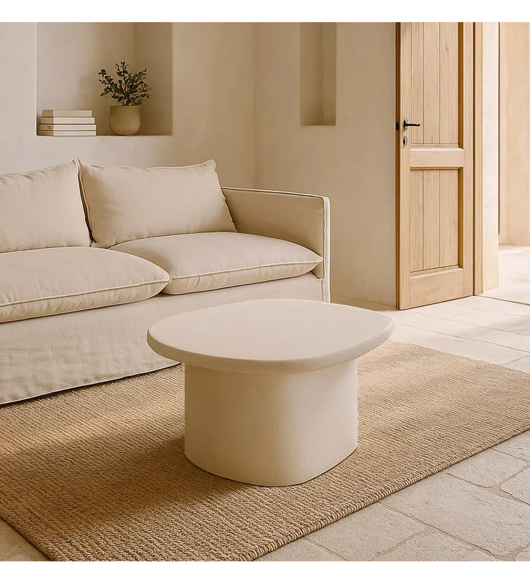 Stolik kawowy Wilma 60 cm biały*Zona-Design Discount