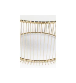 Stolik kawowy Wire Brass set 2 złoty*KARE Best
