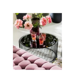 Stolik kawowy Wire SET 2 czarny*KARE Discount