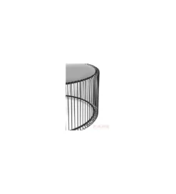 Stolik kawowy Wire SET 2 czarny*KARE Discount