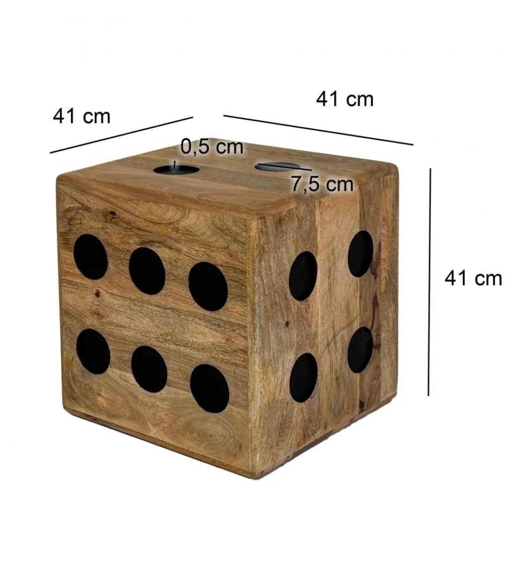 Stolik kawowy WOHNLING 41 cm drewno mango*WOHNLING, GERMANY Sale