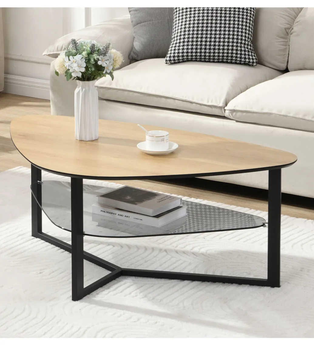 Stolik kawowy WOHNLING 110 cm naturalny*WOHNLING, GERMANY Sale
