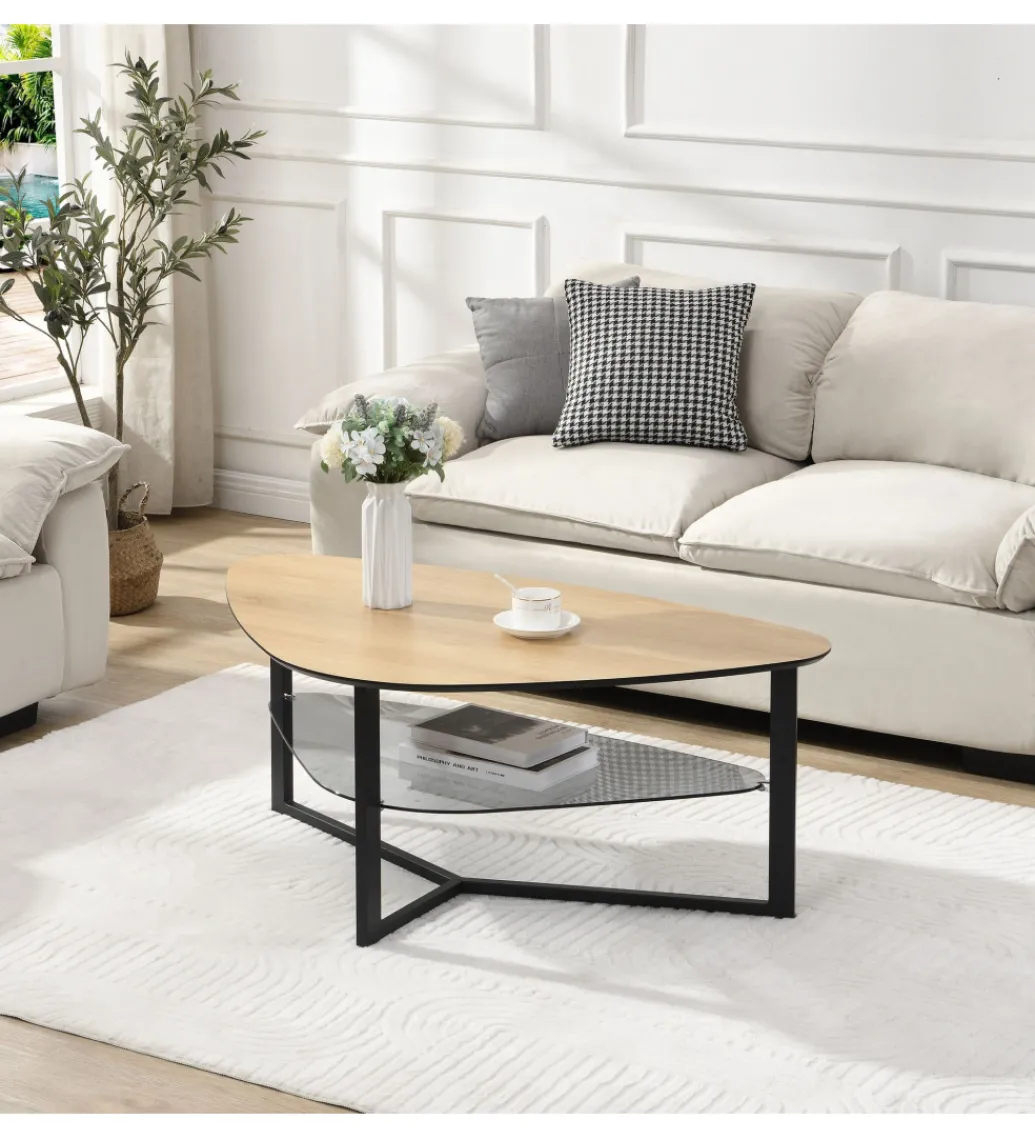 Stolik kawowy WOHNLING 110 cm naturalny*WOHNLING, GERMANY Sale