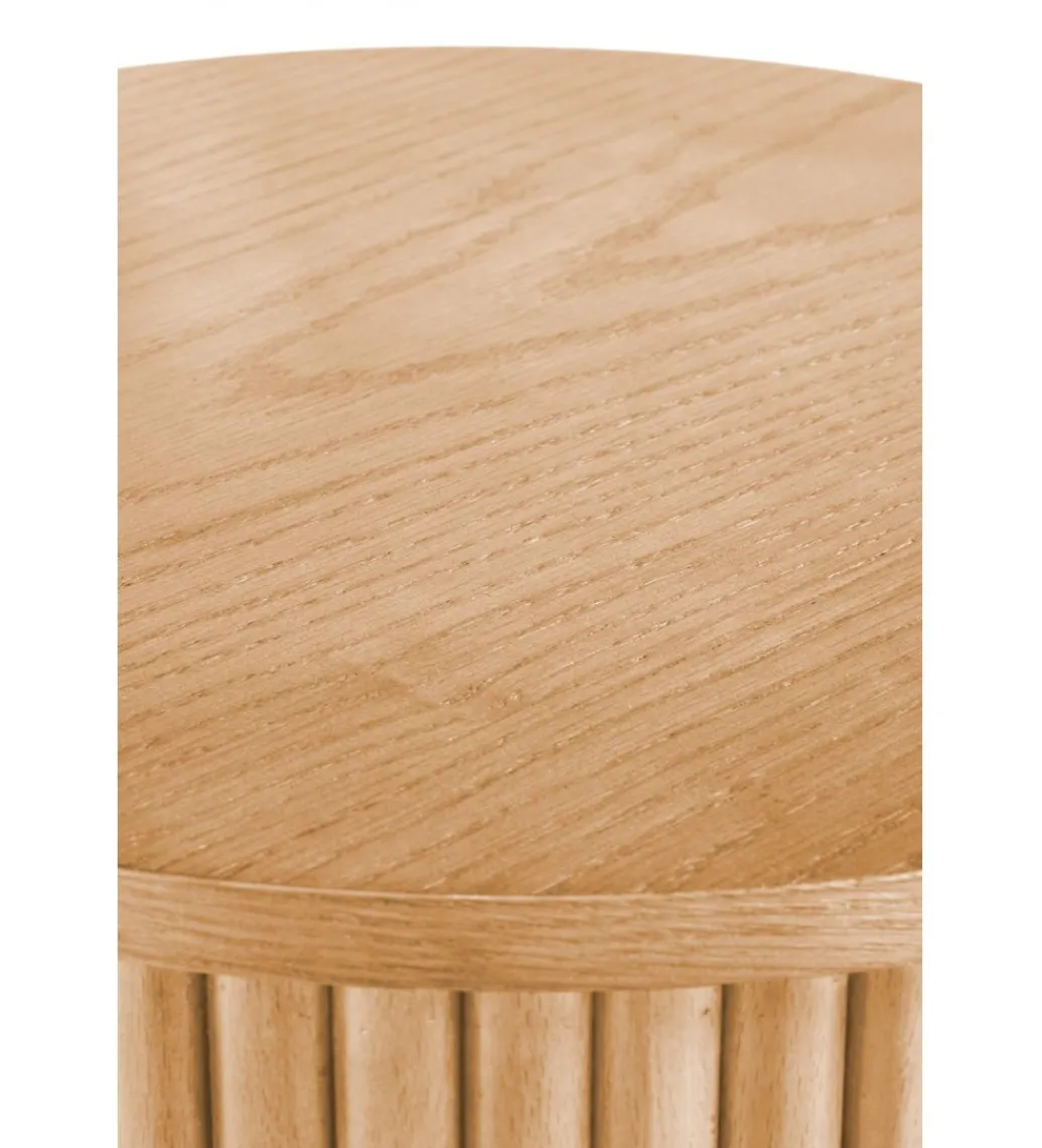 Stolik kawowy WOODY 80 cm naturalny*Halmar Best
