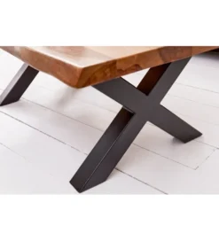 Stolik kawowy ZAMBEZI Amazonas X 110 cm drewno Sheesham*Invicta Interior - przedsprzedaż Clearance