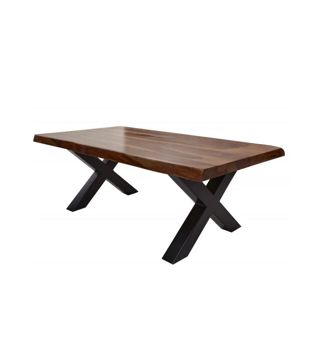 Stolik kawowy ZAMBEZI Amazonas X 110 cm drewno Sheesham*Invicta Interior - przedsprzedaż Clearance
