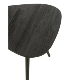Stolik kawowy ZAMBIA set 2 drewno teak czarny*J-Line Hot