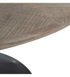 Stolik kawowy ZARMINIA 80 cm drewno wiązu*DENZO Online