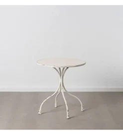 Stolik kawowy ZEGARTA 75 cm kremowy*Zona-Design Discount