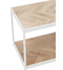 Stolik kawowy ZIGZAG 150 cm naturalny*J-Line Sale