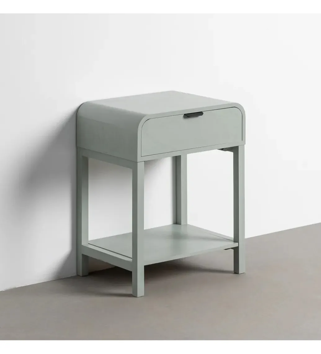 Stolik nocny AREGOM 61 x 48 cm jasnozielony*Zona-Design Sale