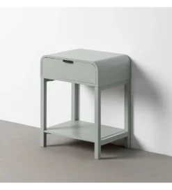 Stolik nocny AREGOM 61 x 48 cm jasnozielony*Zona-Design Sale
